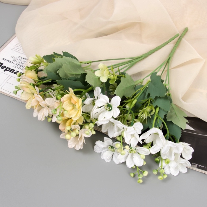 Букет Букет "Тысячелистник птармика" 28 см, микс