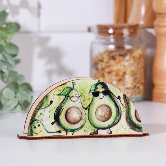 Салфетница Салфетница "Авокадо", 13,5×3,1×6 см