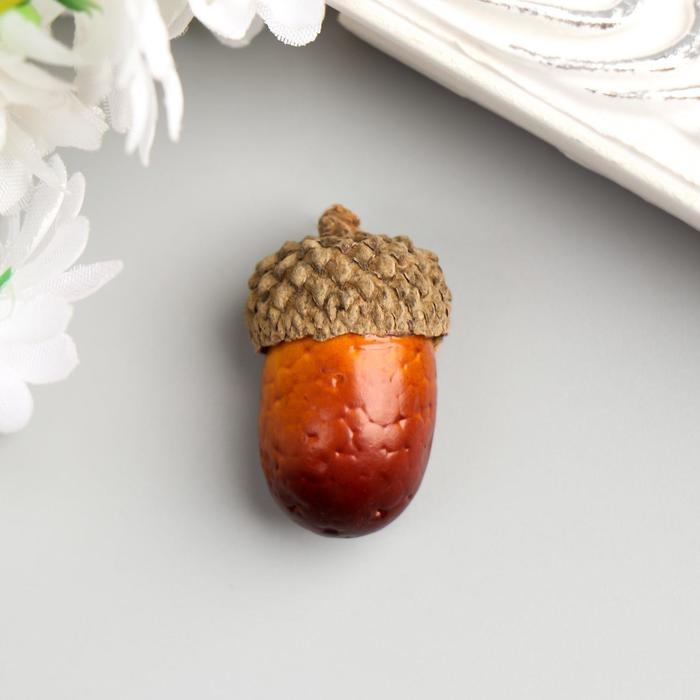 Декор для творчества Декор для творчества "Жёлудь" набор 10 шт 2,7х2 см