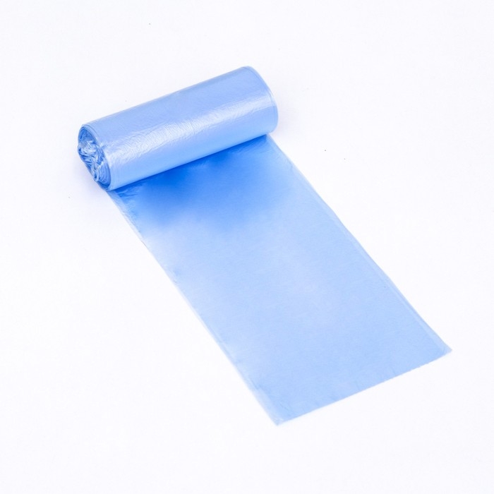 Мешки для мусора в рулоне «UPAK LAND» 30 л, синие, ПНД, 5 мкм, 50 шт, 45 х 54 см Мешки для мусора в рулоне «UPAK LAND» 30 л, синие, ПНД, 5 мкм, 50 шт, 45 х 54 см