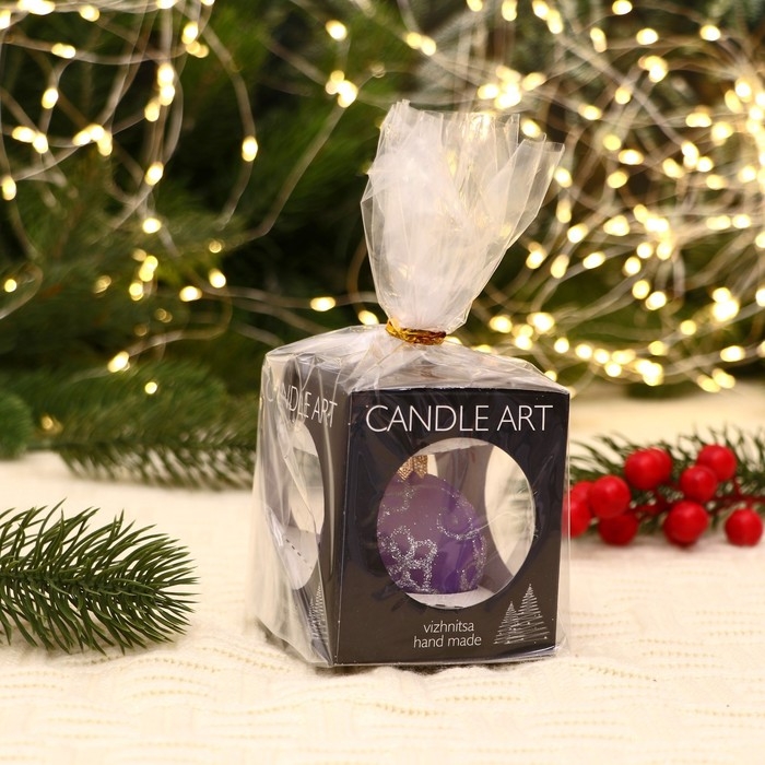 Ёлочный шар d-5 см Ёлочный шар d-5 см "Блестящие ромашки" ручная роспись