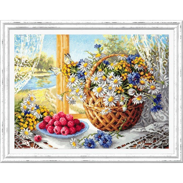 Набор для вышивания крестом «Летнее утро» Набор для вышивания крестом «Летнее утро»