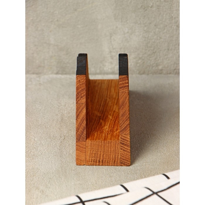 Салфетница «Гора», 18,5×7 см, дуб Салфетница «Гора», 18,5×7 см, дуб