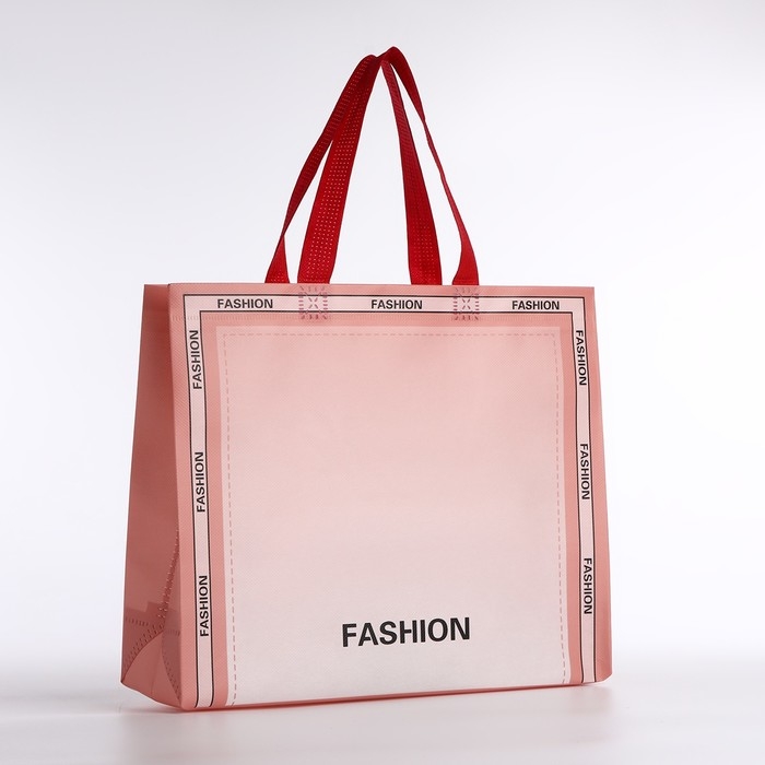 Сумка хозяйственная без застёжки, цвет розовый Сумка хозяйственная без застёжки, цвет розовый