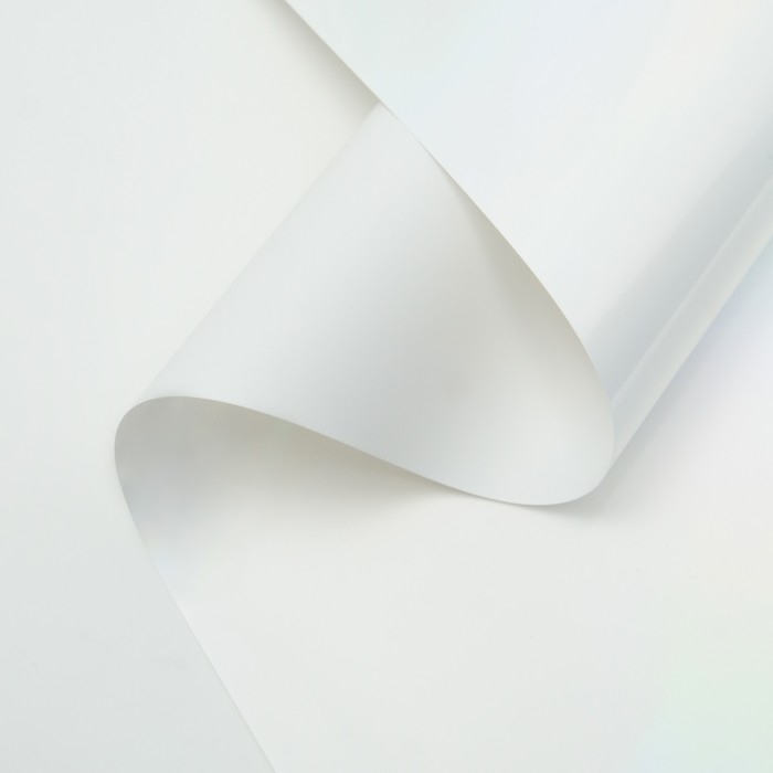 Пленка флористическая  Пленка флористическая "Жемчужный перелив", лимонный сорбет, 0,58 х 5 м