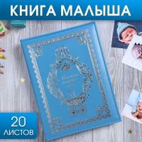 Книга малыша для мальчика "Маленький наследник семьи": 20 листов