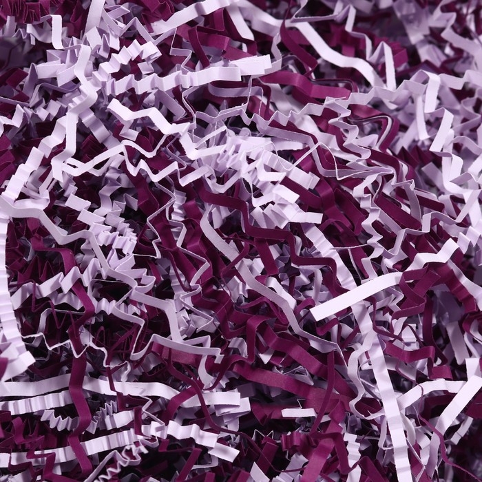 Наполнитель бумажный «Баклажан», фиолетовый и сиреневый, 50 г Наполнитель бумажный «Баклажан», фиолетовый и сиреневый, 50 г