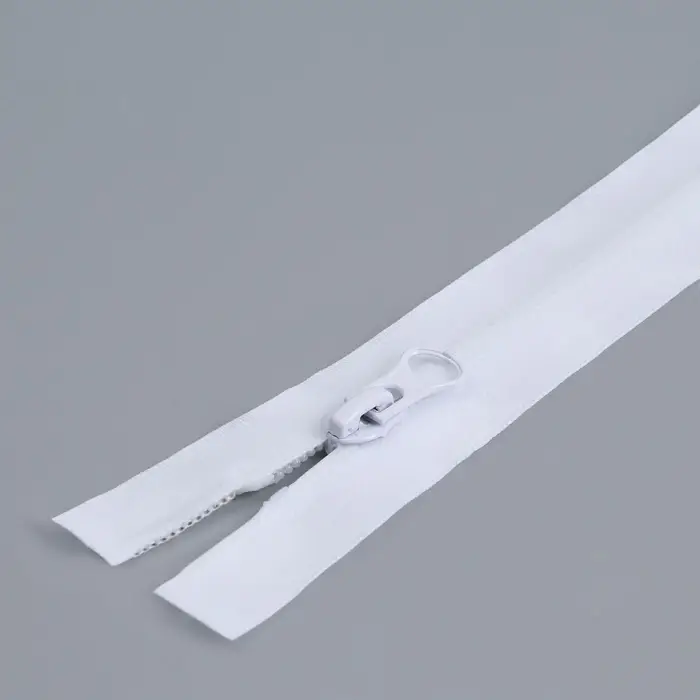 Молния «Спираль», №7, разъёмная, водонепроницаемая, замок автомат, 80 см, белая