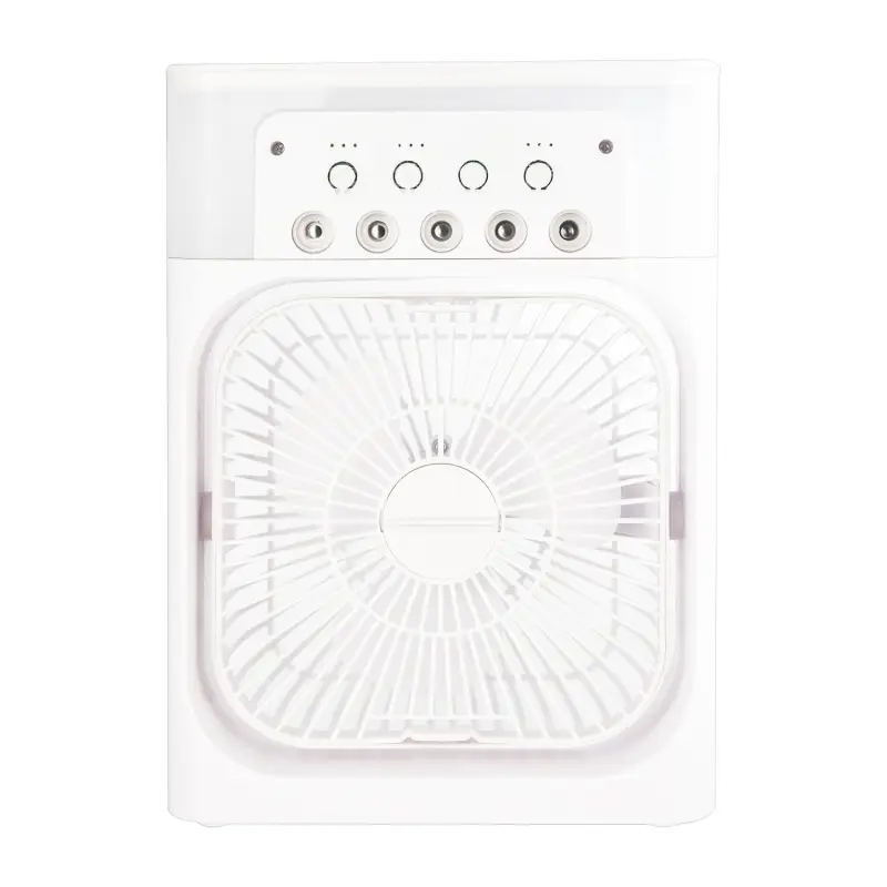 Увлажнитель с вентилятором настольный 0.6L белый ( 30шт/кор )