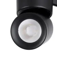 Светильник трековый BayerLux SLIM &laquo;Бочонок&raquo;, LED, 10 Вт, 3000K-6000К, 48 В, CRI90, 6.3&times;6.3&times;14.5 см, чёрный