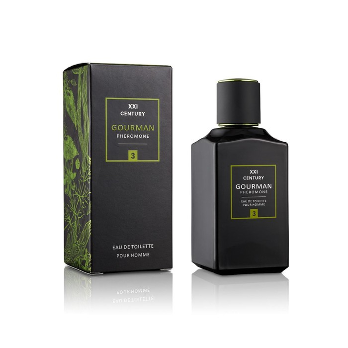 Туалетная вода мужская с феромонами Gourman №3, 100 мл Туалетная вода мужская с феромонами Gourman №3, 100 мл