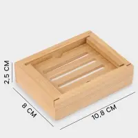 Набор аксессуаров для ванной SAVANNA BAMBOO, дозатор, стакан, мыльница