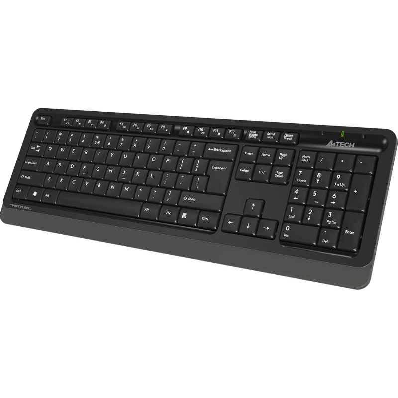 Набор клавиатура+мышь A4Tech Fstyler FG1010 черный/сер USB беспров Multime
