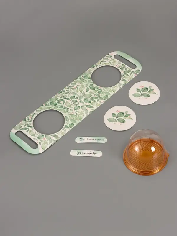 Коробка подарочная с куполом &laquo;Зелень&raquo;, 11.5&times;12&times;15.5 см