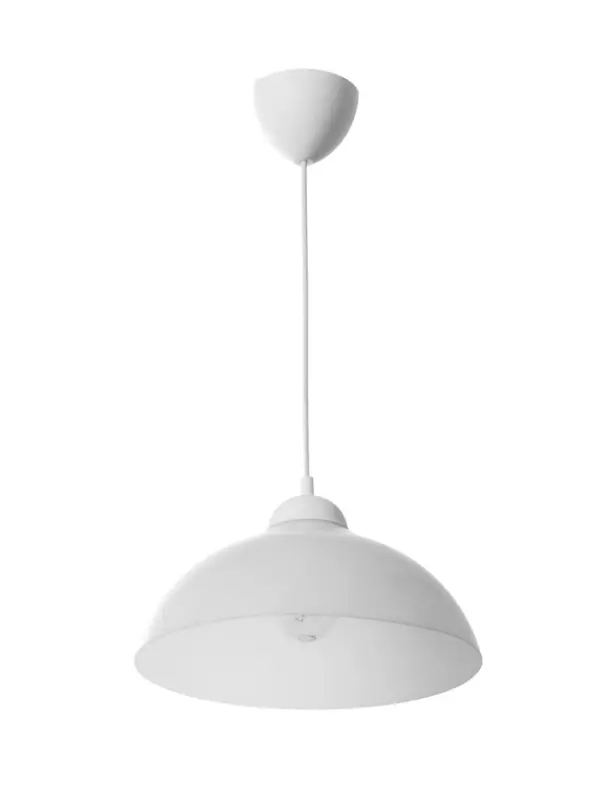 Светильник подвесной &laquo;Хоста&raquo;, 1&times;15 Вт, Е27, 29&times;29&times;13(74) см, белый