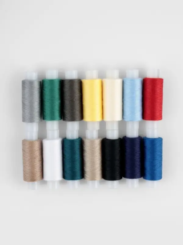 Нитки &laquo;Экстра&raquo; 40/2, 200 м, набор 14 шт., разноцветные