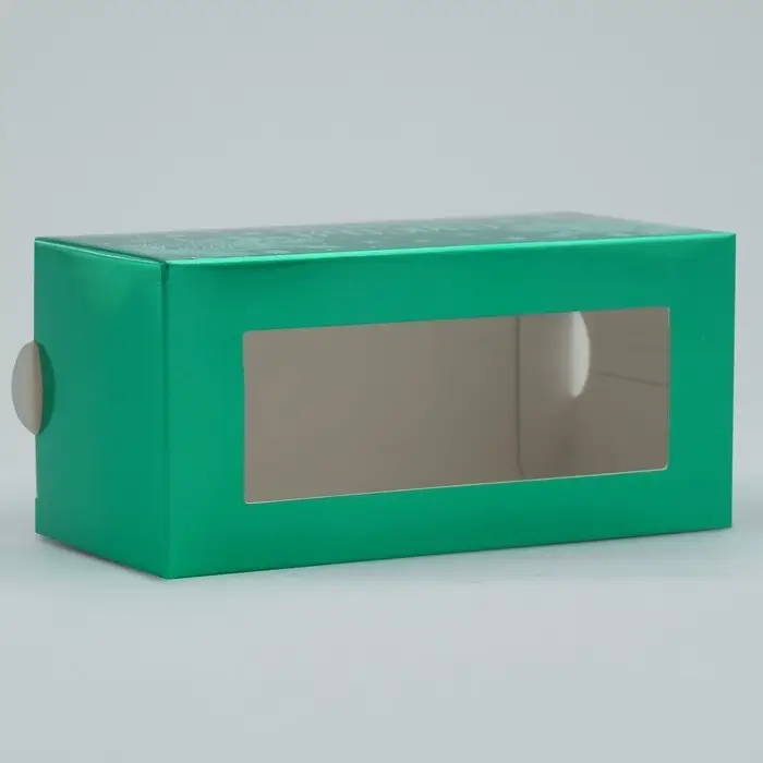 Коробочка для макарун «Счастья в новом году», 12 х 5.5 х 5.5 см Коробочка для макарун «Счастья в новом году», 12 х 5.5 х 5.5 см