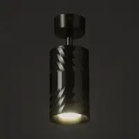 Спот &laquo;Алисер&raquo; GU10 серебро 7.5&times;7.5&times;20 см