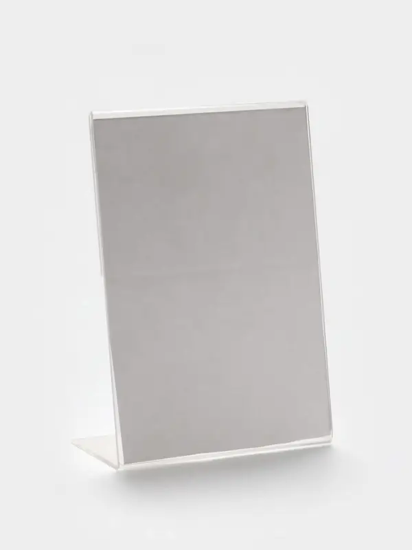 Односторонняя подставка А5 вертикальная, 15&times;7.5&times;21 см, оргстекло 2 мм