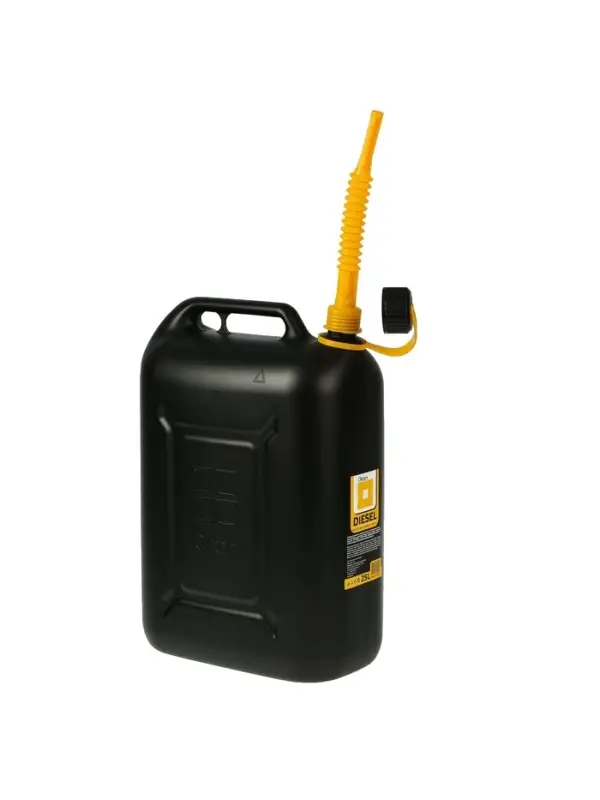 Канистра ГСМ Oktan DIESEL, 25 л, пластиковая, черная