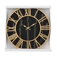 Часы настенные интерьерные &laquo;Кесвик&raquo;, серия: Лофт, дерево, металл, бесшумные, плавный ход, d=49 см, от батарейки 1&times;АА