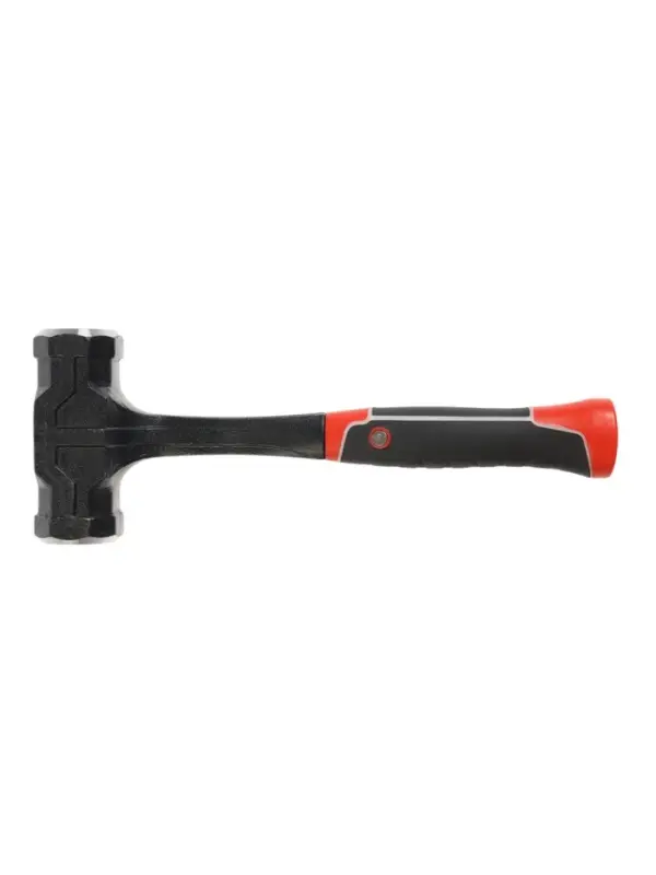 Кувалда ТУНДРА ПРОФИ, цельнокованая, двухкомпонентная рукоятка, магнит, 2 кг