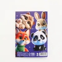 Блокнот А6, 32 л на скрепке, в клетку "Пушистики" Блокнот А6, 32 л на скрепке, в клетку "Пушистики"