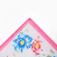 Платки носовые женские &laquo;Этель. Летний сад&raquo;, 28&times;28 см - 10 шт., хлопок 100%, МИКС