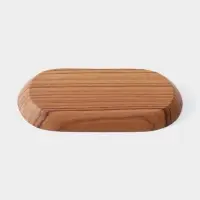 Блюдо, 20&times;10&times;2 см, тиковое дерево