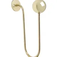 Крючок - держатель для штор CAPPIO KS056, золото, 2 шт.