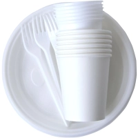 Набор одноразовой посуды на 6 перс