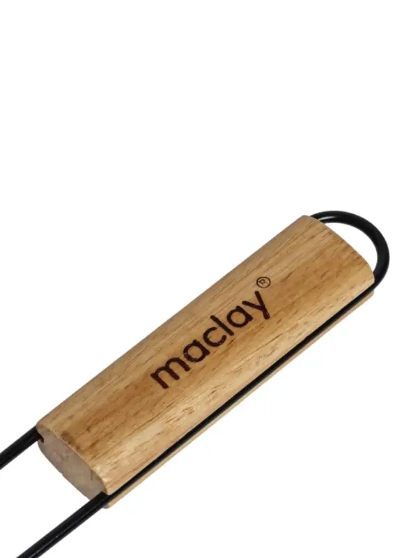 Корзина для барбекю maclay, 23&times;14 см, нержавеющая сталь, для мангала