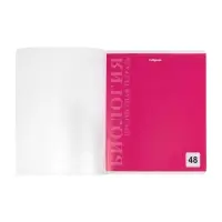 Комплект 12 предметных тетрадей 48 листов, справочная информация, 60гр, пластиковая обложка   109633