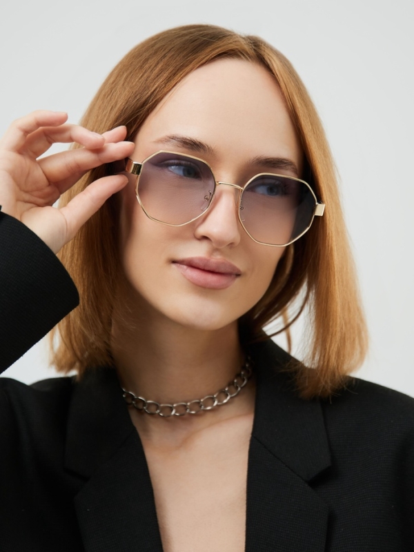 Очки солнцезащитные, uv 400, ширина 13.7 см, дужка 14.4 см, голубая линза Очки солнцезащитные, uv 400, ширина 13.7 см, дужка 14.4 см, голубая линза