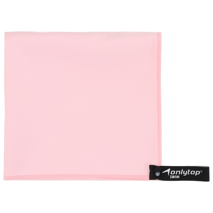 Полотенце из микрофибры ONLYTOP, 40х40 см, цвет розовый Полотенце из микрофибры ONLYTOP, 40х40 см, цвет розовый