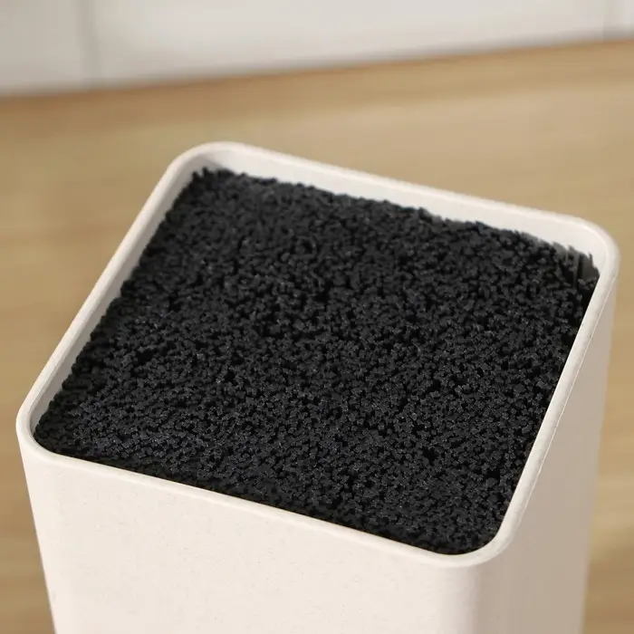 Подставка для ножей с наполнителем Доляна «Нежность», 22×9 см, цвет бежевый