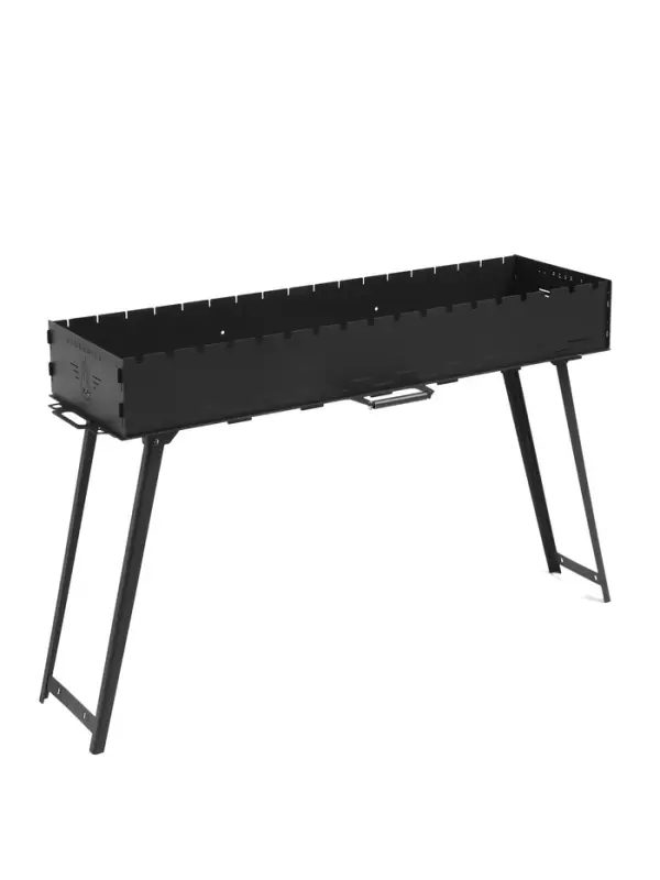 Мангал с ножками FIREGRILL, 114.7&times;37.5&times;72.3 см, 2 мм, длина жаровни 105 см
