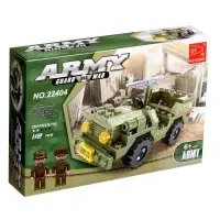 Конструктор &laquo;Военный джип&raquo;, 108 деталей