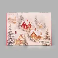 Коробка для сладостей &laquo;Новогодний венок&raquo;, 20&times;15&times;5 см