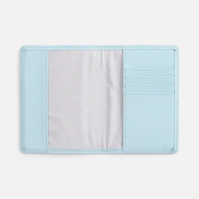 Обложка для паспорта Unison, голубая Обложка для паспорта Unison, голубая