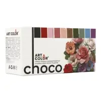 Набор гелевых жирорастворимых пищевых красителей Art Color choco paint, 10 цветов, 12 мл