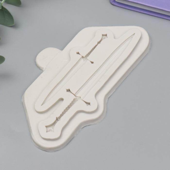 Молд силикон Молд силикон "Рыцарские мечи" 2 предмета 1х8х13,7 см