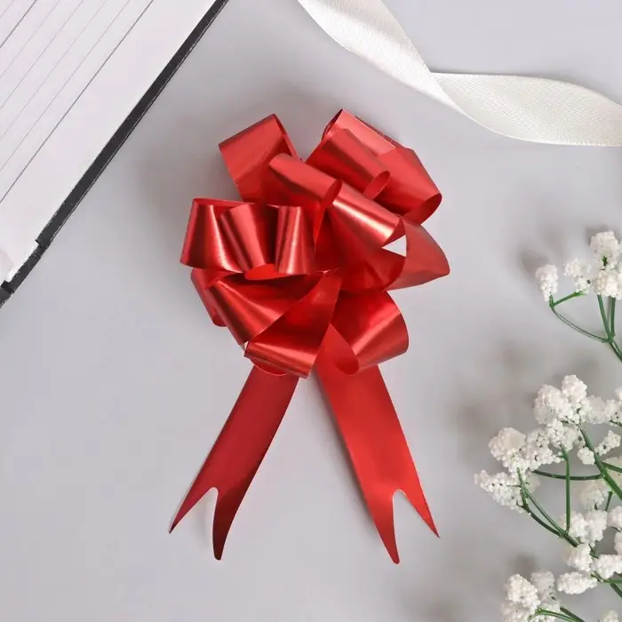 Бант - шар № 1.8 «Классика», красный Бант - шар № 1.8 «Классика», красный