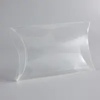 Складная прозрачная коробка из PVC, для упаковки подарков, 14×9×3 см