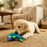 Игрушка пищащая "Рыба" для собак, 20 см