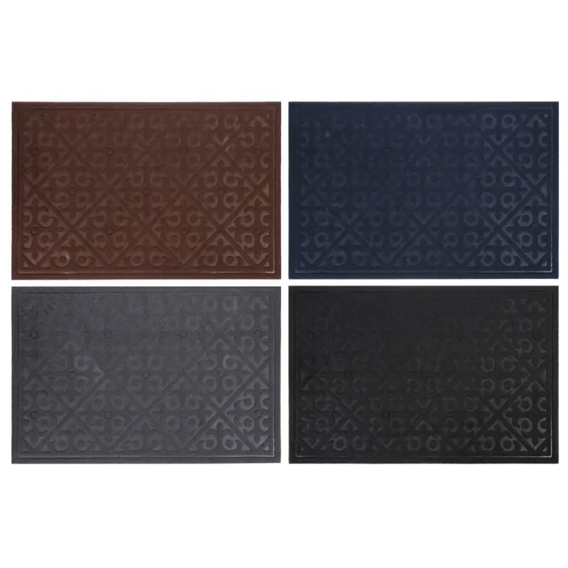 Коврик придверный тм VETTA, 39х59см, резиновый с ворсом, полиэстер