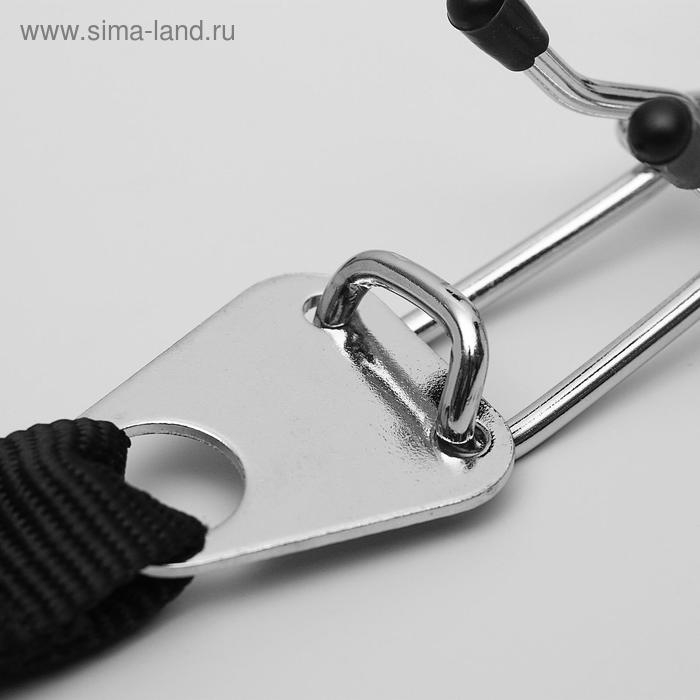 Ошейник строгий с металлическим фастексом и защитными колпачками, 63 см, толщина проволоки 4 Ошейник строгий с металлическим фастексом и защитными колпачками, 63 см, толщина проволоки 4