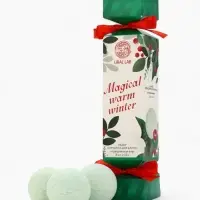 Бомбочки для ванны Magical warm winter, набор 3 шт. &times; 40 г, праздничная ель, URAL LAB