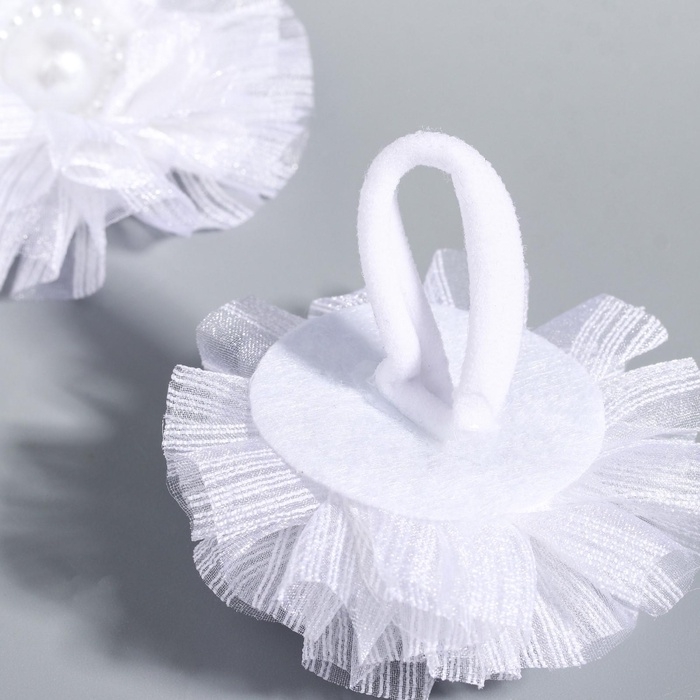 Бант для волос, 2 штуки 7.5 см