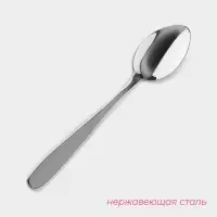 Набор чайных ложек Доляна «Симпли», длина 15,2 см, 6 шт, цвет серебряный